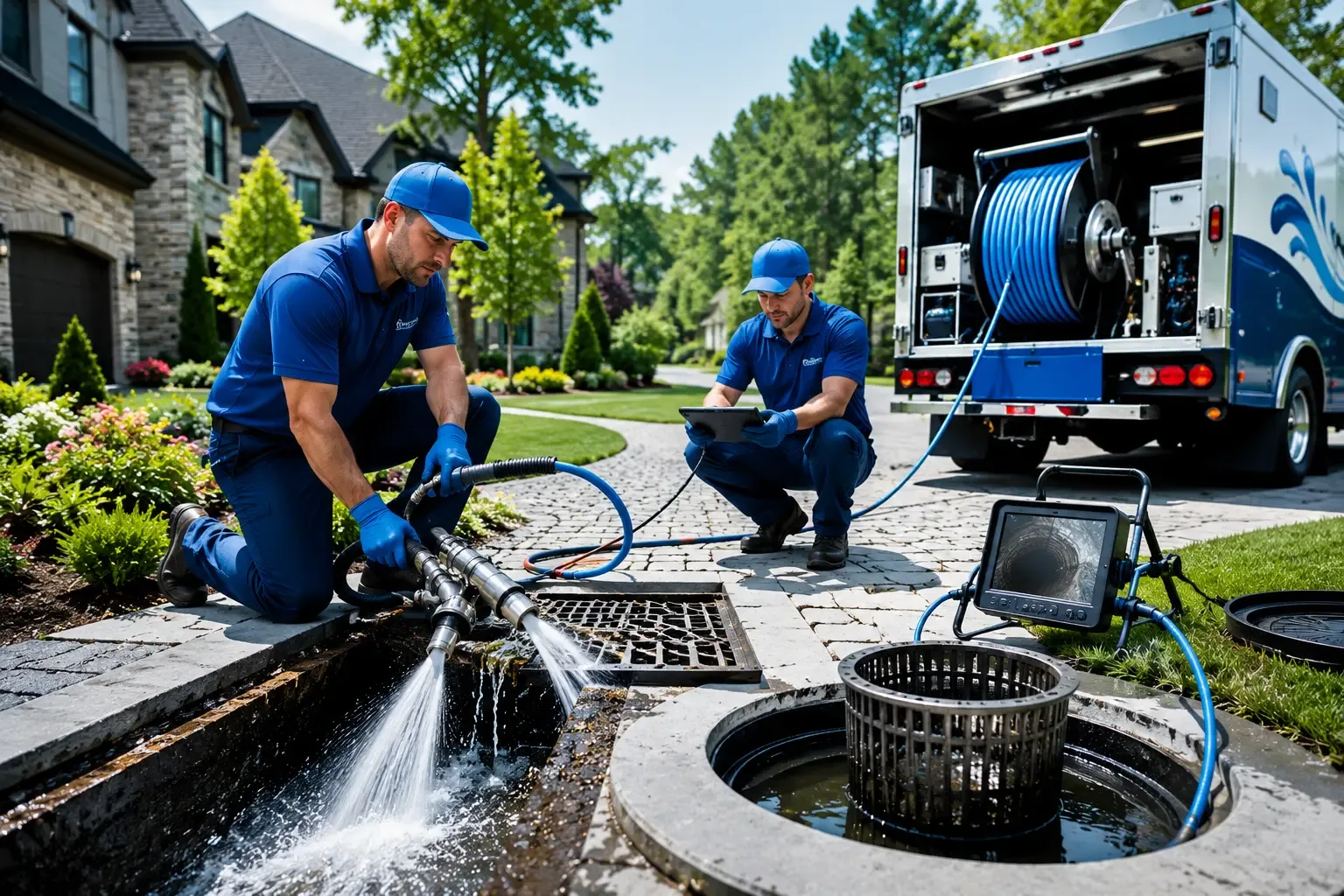 Local outdoor drain cleaning professionals in Buckley, IL