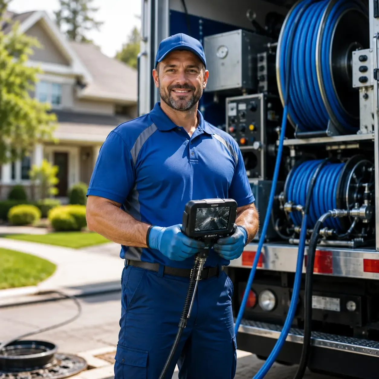 Local outdoor drain cleaning specialists in Buckley, IL